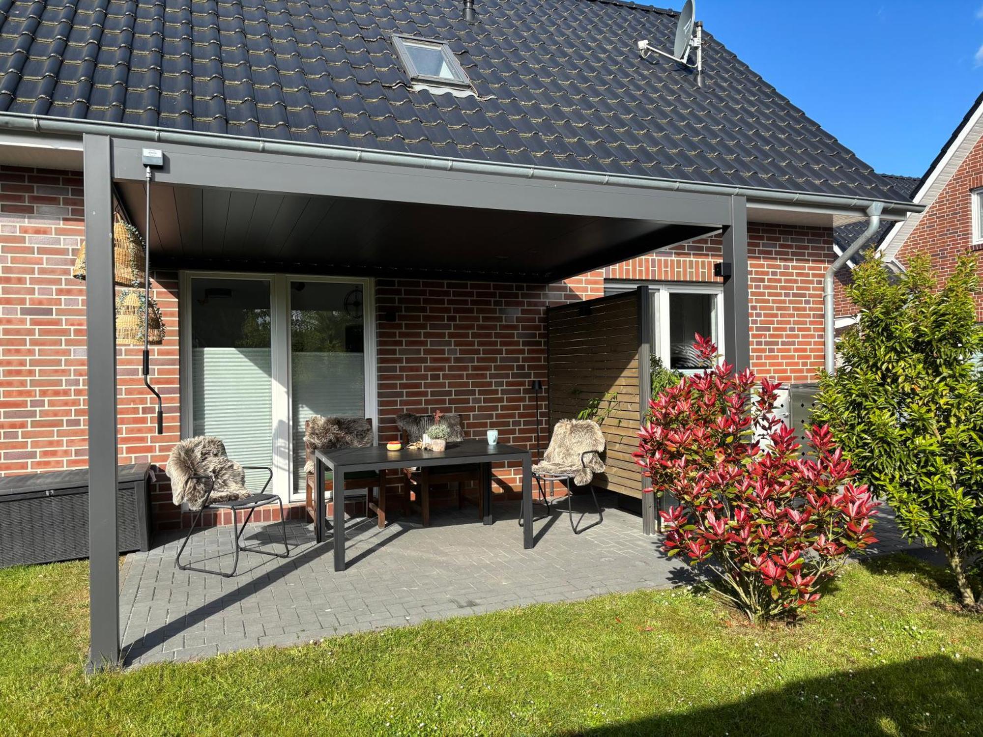 Haus Nordseeliebe Mit Aussensauna, Outdoor Dusche Und Wallbox Дорнум Екстериор снимка